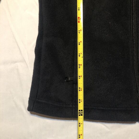 Columbia Womens Full Zip Up Fleece Jacket Long Sleeve Mock Neck Black SZ S EUC - Picture 11 of 11